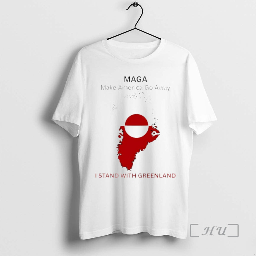 New Maga Make America Go Away Support Greenland Map T-Shirts, Hoodie, Sweatshirt