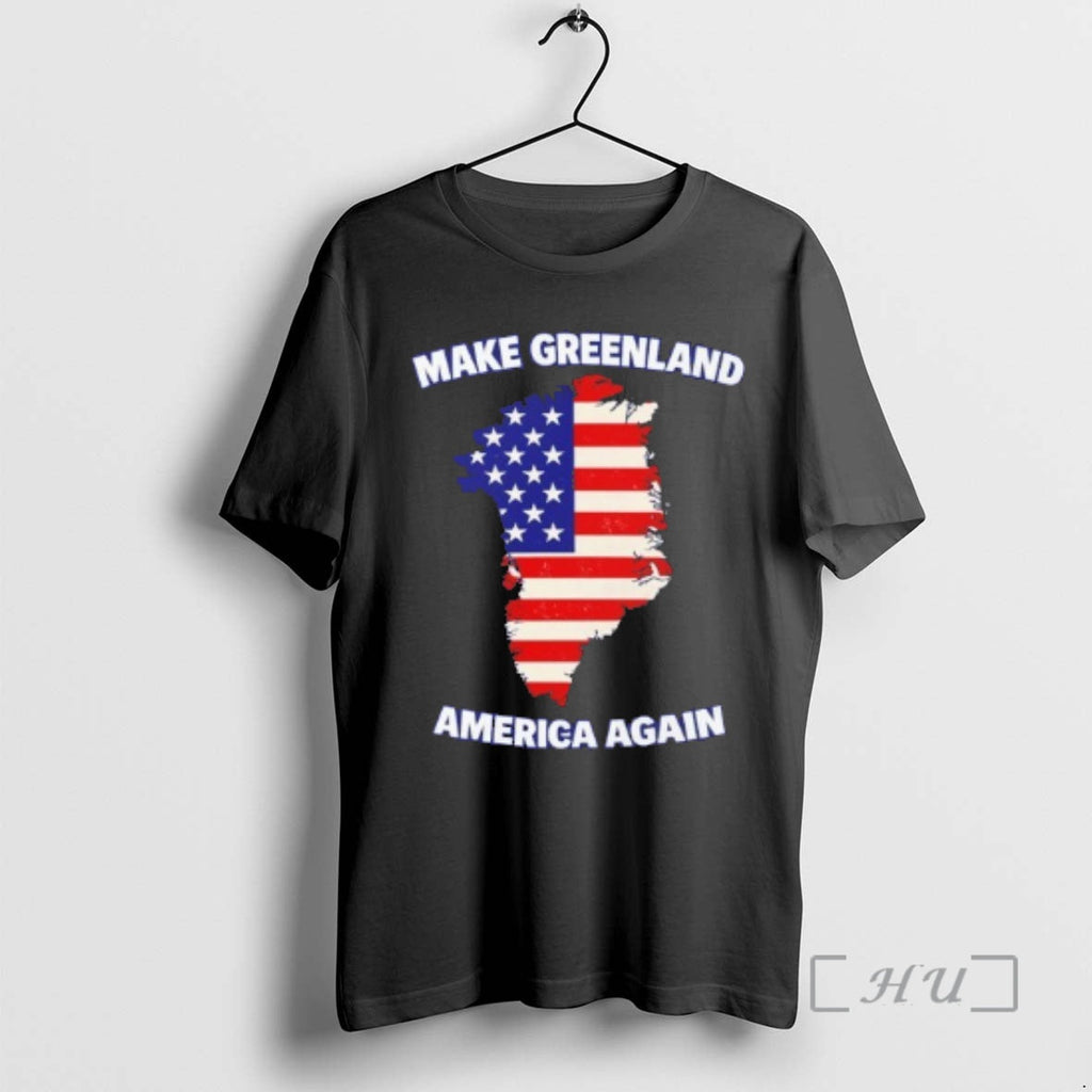 New Make Greenland America Again Usa Flag T-Shirts, Hoodie, Sweatshirt