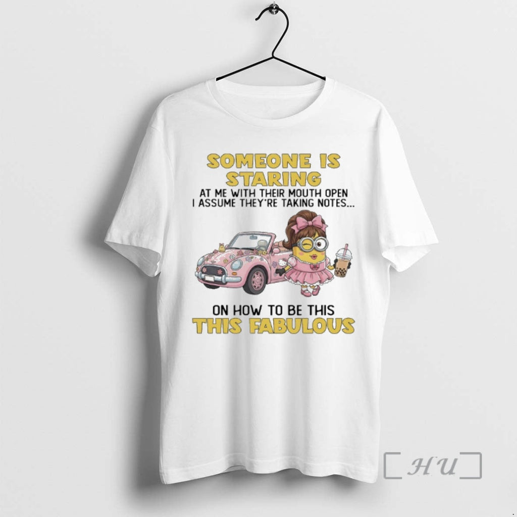New Minions Someone Is Staring Me Their Mouth Open I Assume Theyre Taking T-Shirts, Hoodie, Sweatshirt