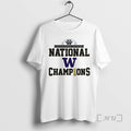 New Ncaa Division I Washington Huskies 2025 National Champions Logo T-Shirts, Hoodie, Sweatshirt