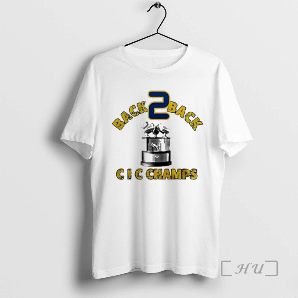 New Navy Midshipmen Back 2 Back Cic Trophy Champions 2025 Trophy T-Shirts, Hoodie, Sweatshirt