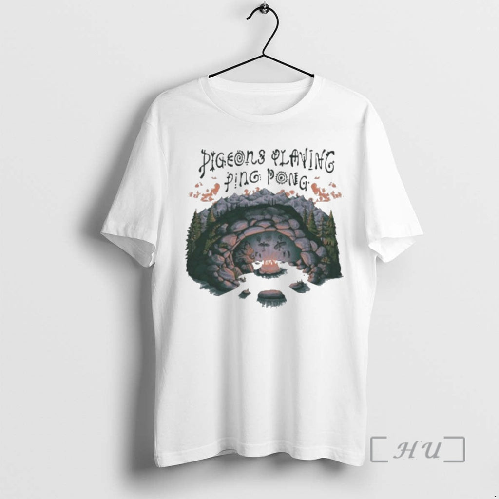 New Pigeons Playing Ping Pong X Nature Backs 2026 T-Shirts, Hoodie, Sweatshirt
