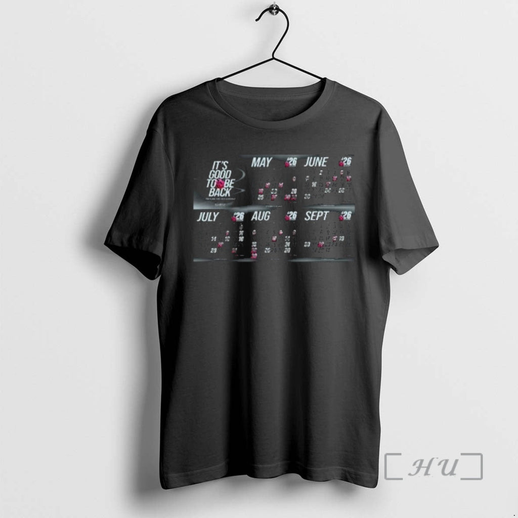 New Portland Fire Basketball Wnba 2026 Season Schedule T-Shirts, Hoodie, Sweatshirt