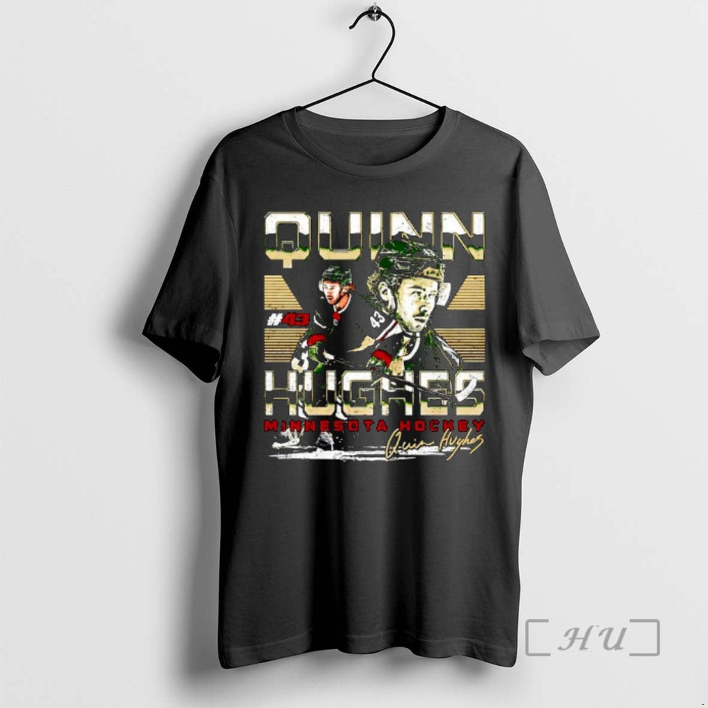 New Quinn Hughes Minnesota Wild Hockey Signature Ornaments T-Shirts, Hoodie, Sweatshirt