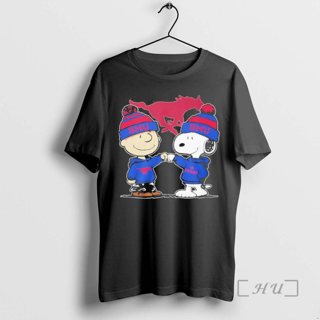 New Peanuts Fist Bump X Smu Mustangs T-Shirts, Hoodie, Sweatshirt