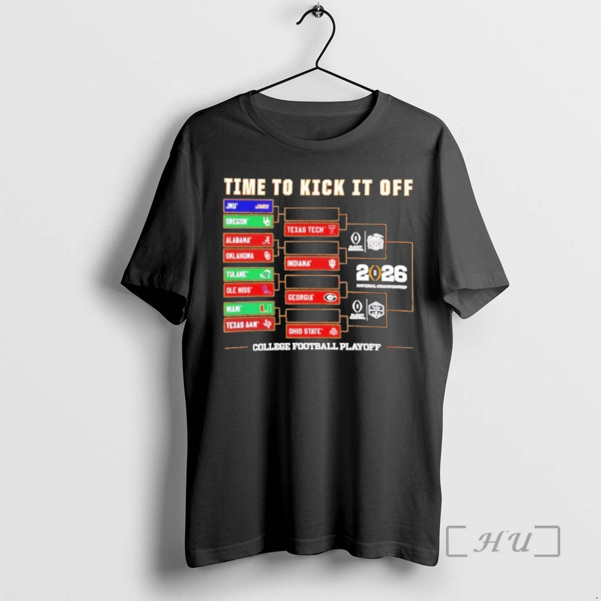 New Time Kick Off 2025 26 Cfp Bracket T-Shirts, Hoodie, Sweatshirt