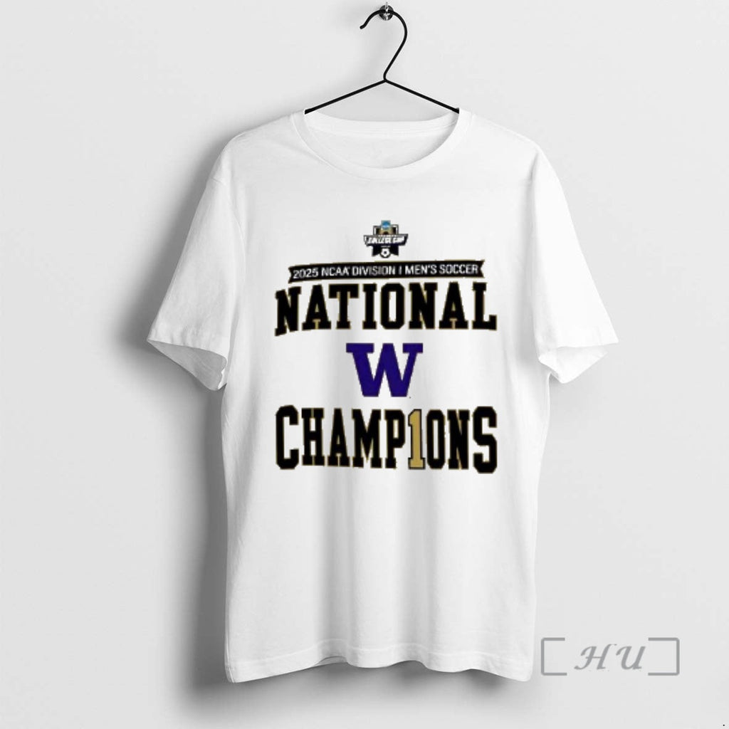 New Washington Huskies 2025 Ncaa Di Soccer Season National Champions T-Shirts, Hoodie, Sweatshirt