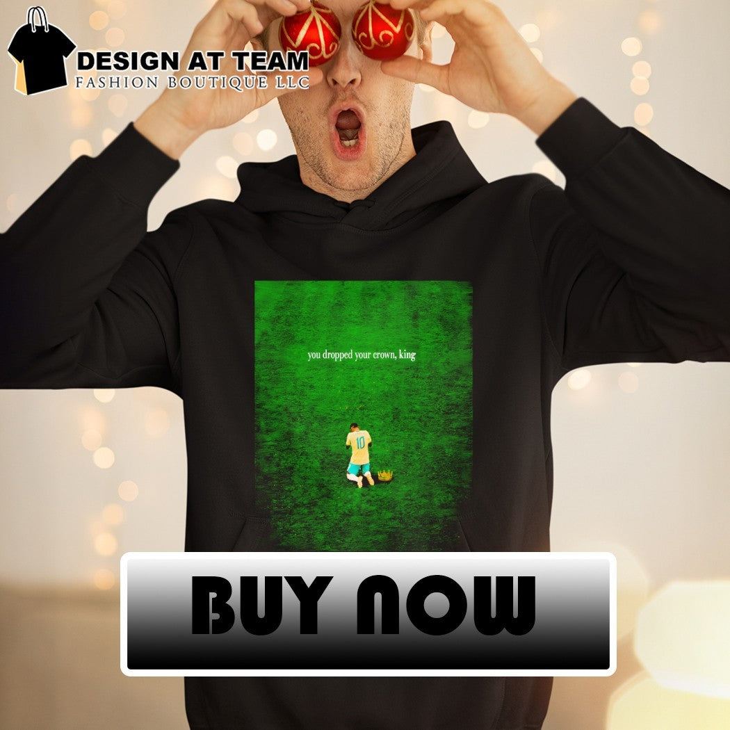Neymar Jr. Brazil Soccer World Cup 2026 you dropped your crown King shirt