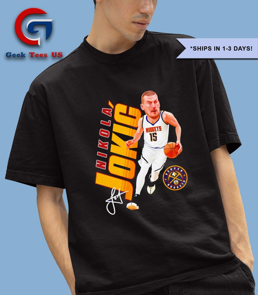 Nikola Jokic Denver Nuggets 2025 caricature shirt