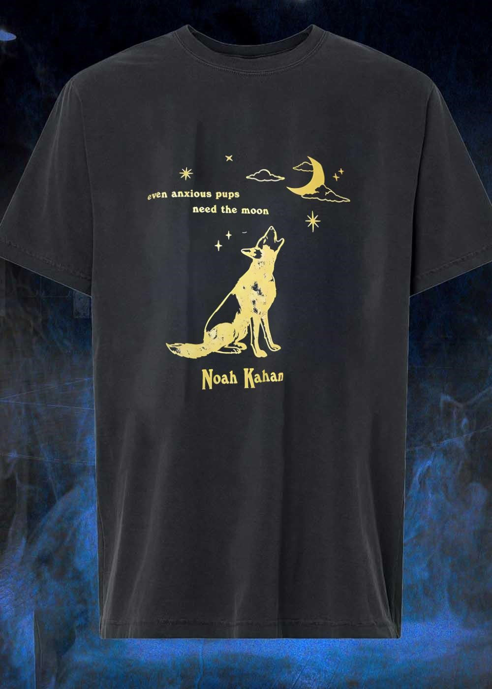 Noah Kahan even anxious pups need the moon shirt
