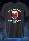 Norway on Tour 2026 USA CAN MEX We Will Be Coming Soccer Team T-Shirt