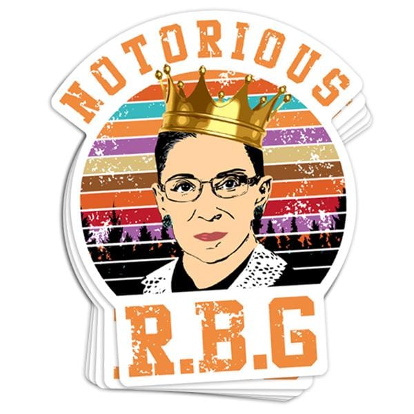 Notorious RBG Vinyl Sticker
