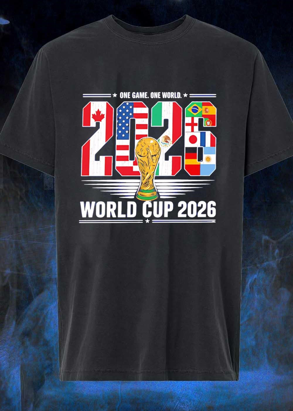 ONE GAME ONE WORLD WORLD CUP 2026 Soccer T-Shirt