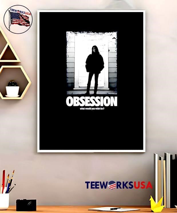 Obsession What Would You Wish For Silhouette Standing In Doorway T-Shirt