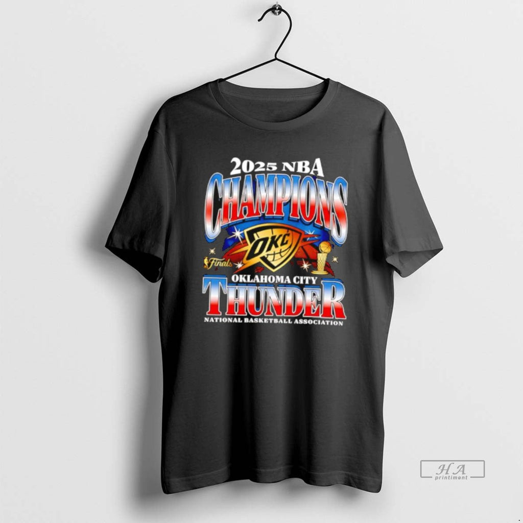 Official 2025 Nba Champions Oklahoma City Thunder T-Shirts, Hoodie, Sweatshirt
