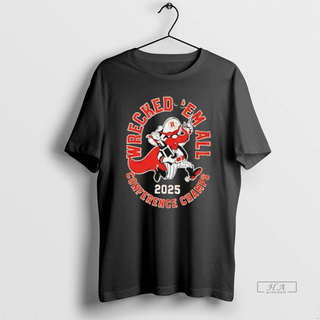 Official 2025 Texas Tech Red Raiders Wrecked _e2_80_98em Conference Champs T-Shirts, Hoodie, Sweatshirt