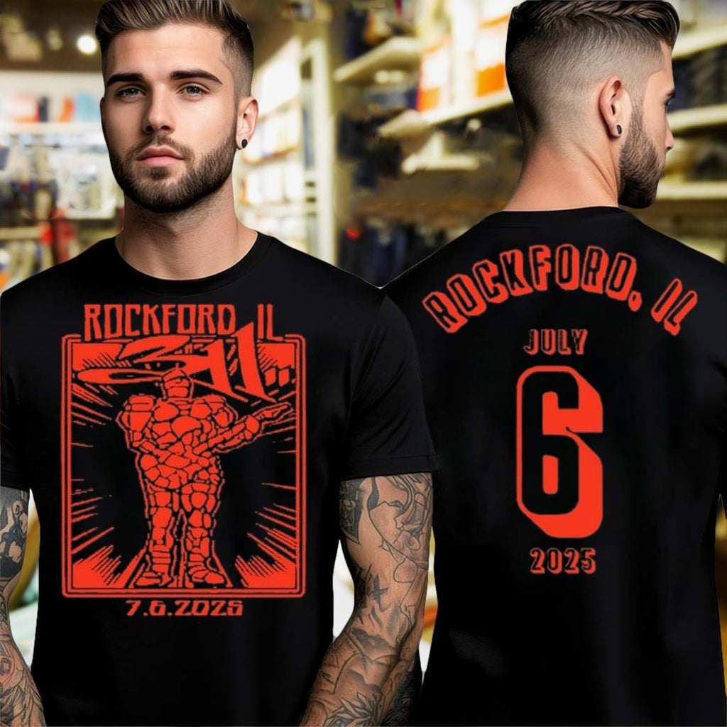 311 July 06 2025 Rockford, IL Two Sides Shirt