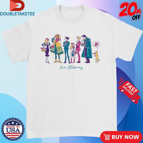 Ace Attorney Lawful Lunch Break Shirts