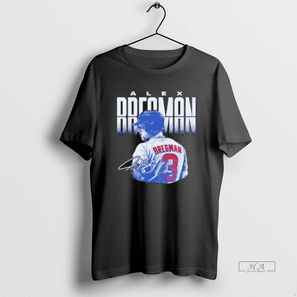 Official Alex Bregman Chicago Cubs Bitmap Signature T-Shirts, Hoodie, Sweatshirt