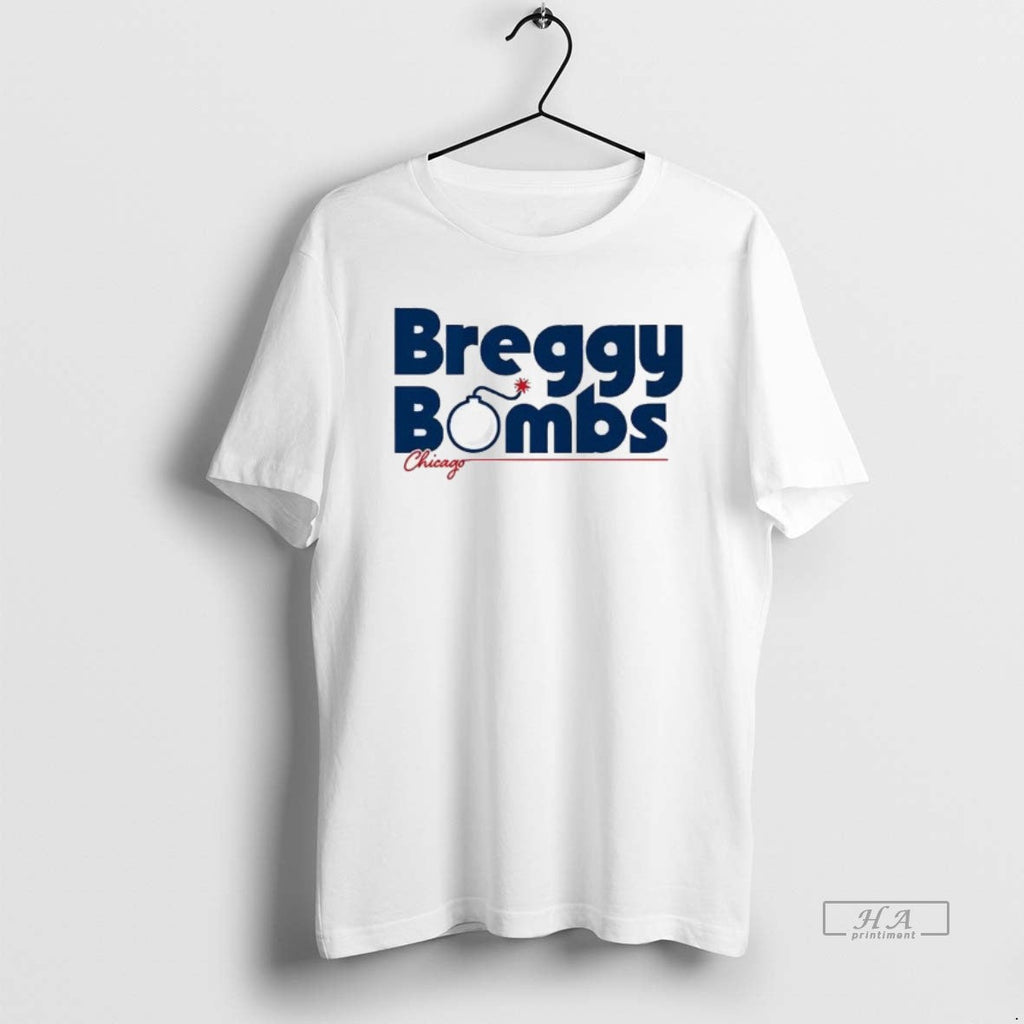 Official Alex Bregman Chicago Breggy Bombs T-Shirts, Hoodie, Sweatshirt