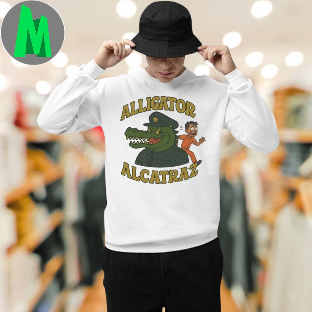 Alligator Alcatraz ICE Detention Everglades Florida Shirt