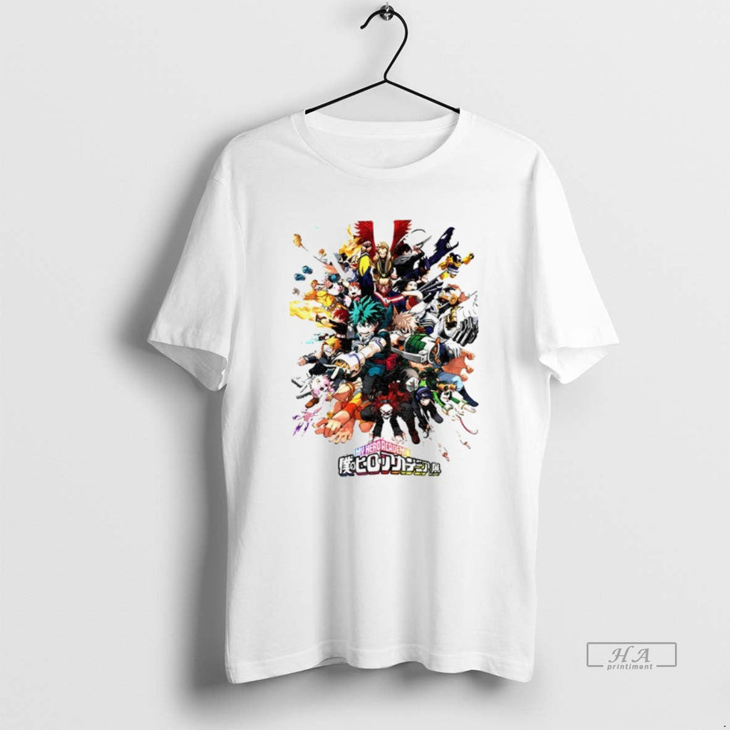 Official Anime Character Collage My Hero Academia T-Shirts, Hoodie, Sweatshirt