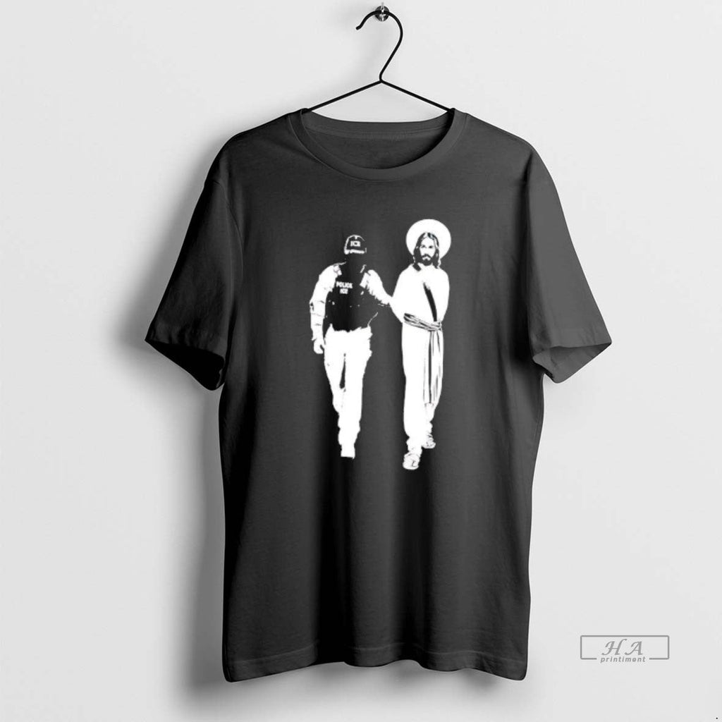 Official Anti Ice Jesus Arrested 2026 T-Shirts, Hoodie, Sweatshirt