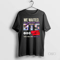 Official Bts We Waited Ot7 World Tour 2026 T-Shirts, Hoodie, Sweatshirt