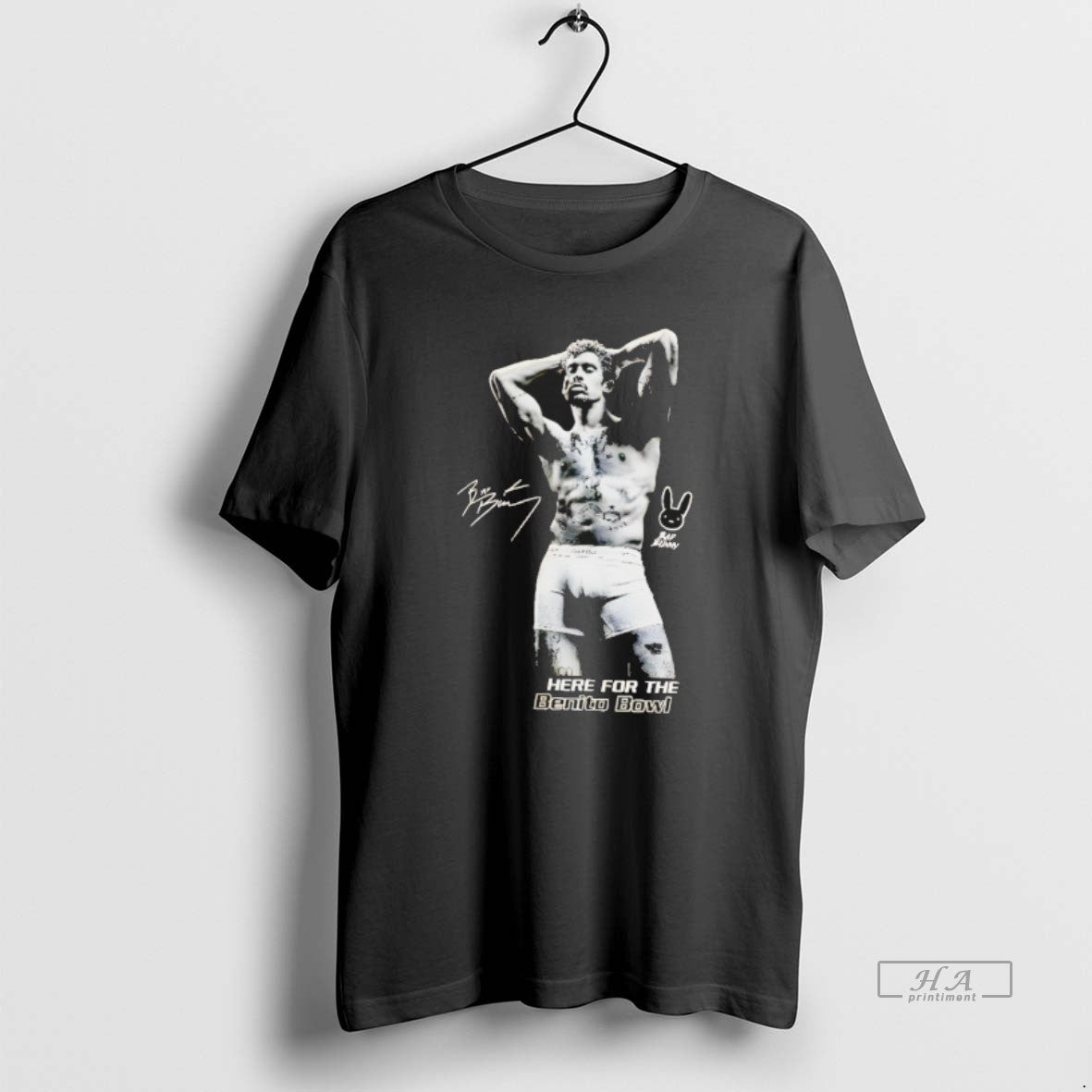 Official Bad Bunny Here Benito Bowl 2026 Puerto Rico Signature T-Shirts, Hoodie, Sweatshirt