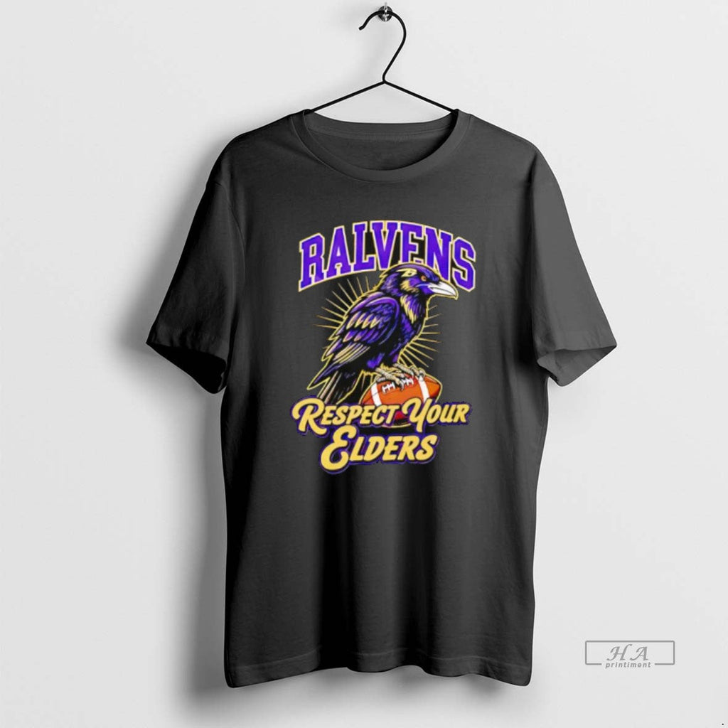 Official Baltimore Ravens Respect Your Elders T-Shirts, Hoodie, Sweatshirt