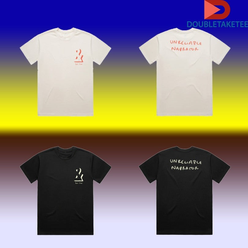 Bastille & Unreliable Narrator Handwriting T-shirts