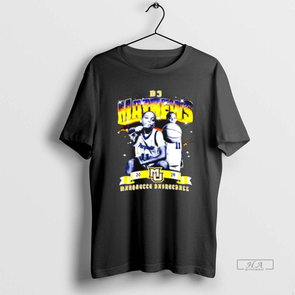 Official Bj Mathews Marquette Basketball Impact T-Shirts, Hoodie, Sweatshirt