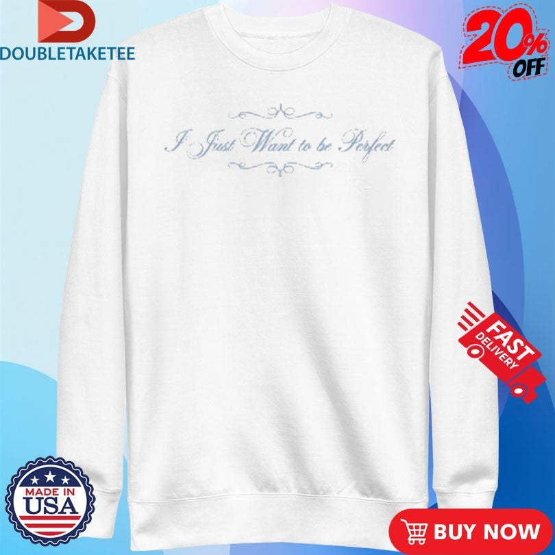 Black Swan I Just Want To Be Perfect T-shirts