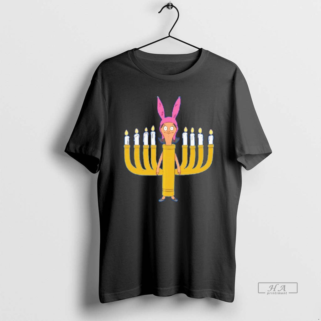 Official Bobs Burgers Menorah Louise T-Shirts, Hoodie, Sweatshirt