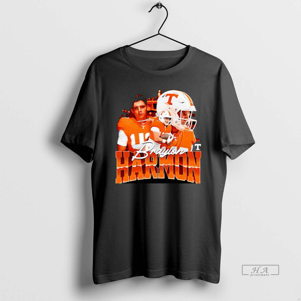 Official Braylon Harmon Tennessee Football Ncaa Player Collage T-Shirts, Hoodie, Sweatshirt