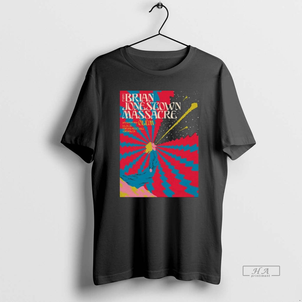 Official Brian Jonestown Massacre Ventura Ca March 4 2026 T-Shirts, Hoodie, Sweatshirt