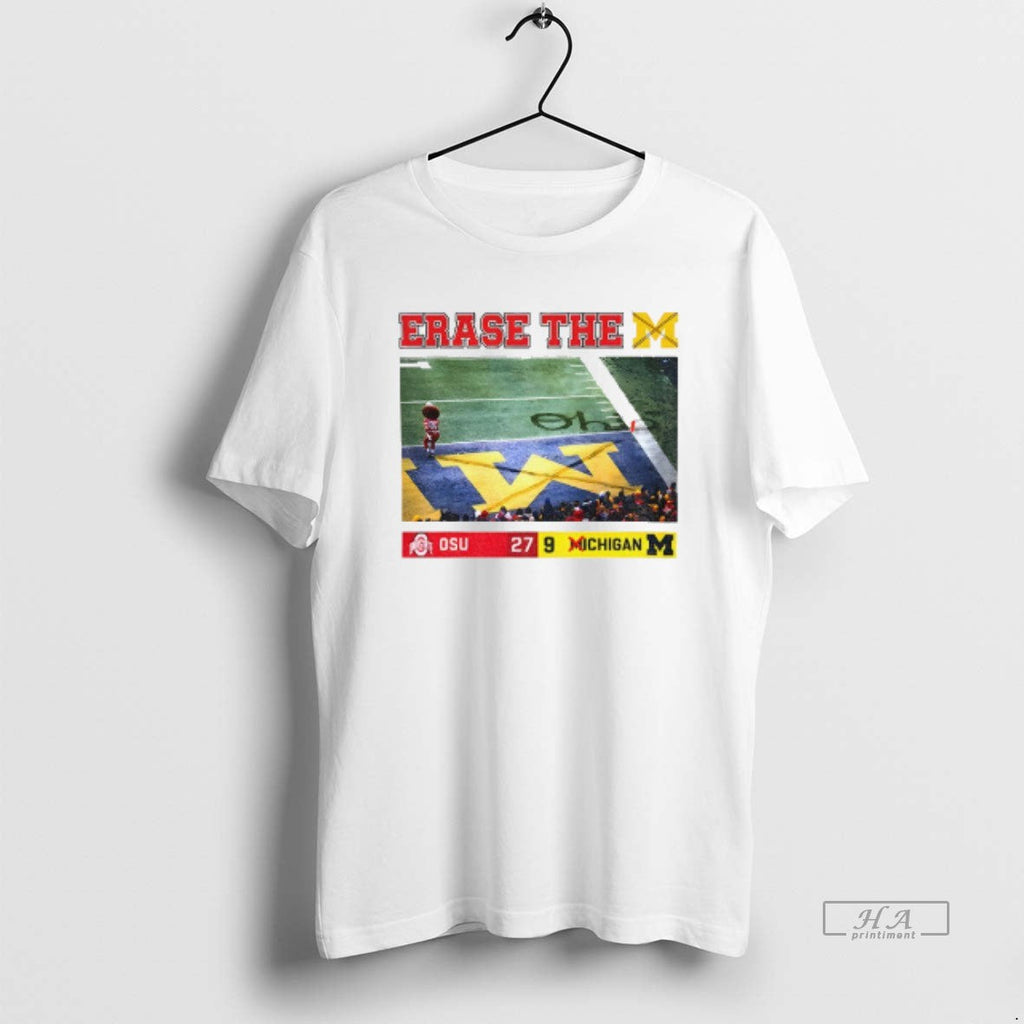 Official Brutus Vs Michigan Game Day 27 9 Erase M Sports T-Shirts, Hoodie, Sweatshirt