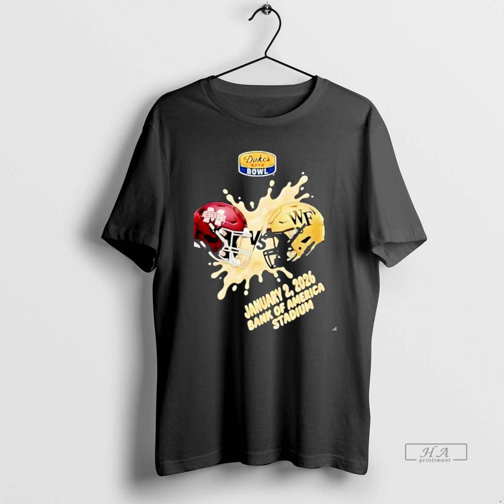 Official Bulldogs Vs Demon Deacons January 2 2026 Dukes Mayo Bowl T-Shirts, Hoodie, Sweatshirt