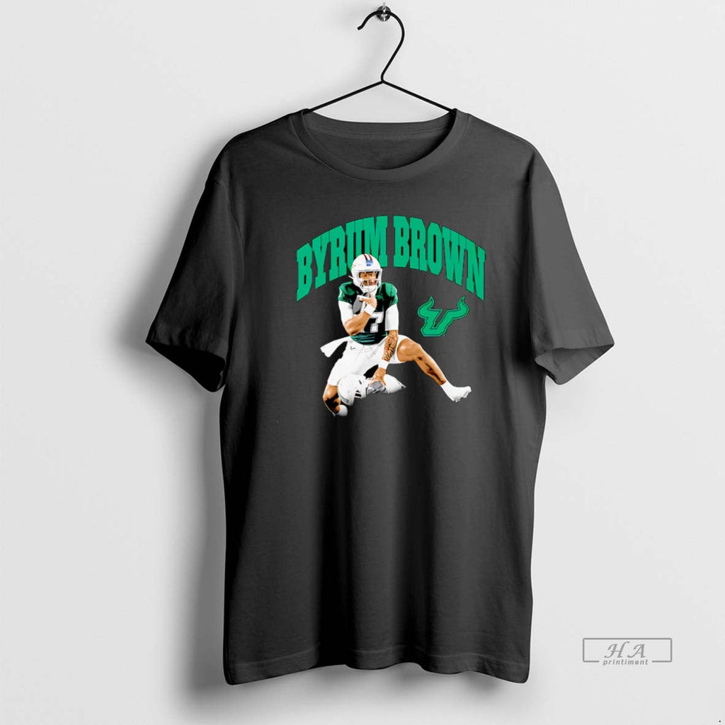 Official Byrum Brown South Florida Bulls Hurdle Drop T-Shirts, Hoodie, Sweatshirt