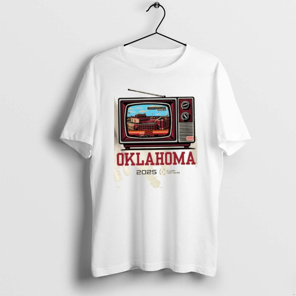 Official Cfp Playoff First Round 25 26 Oklahoma Tv Stadium T-Shirts, Hoodie, Sweatshirt