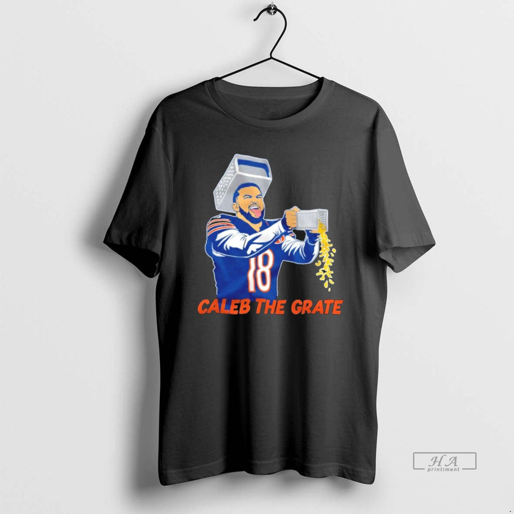 Official Caleb Williams Cheese Grater Caleb Grate Funny Chicago Football T-Shirts, Hoodie, Sweatshirt