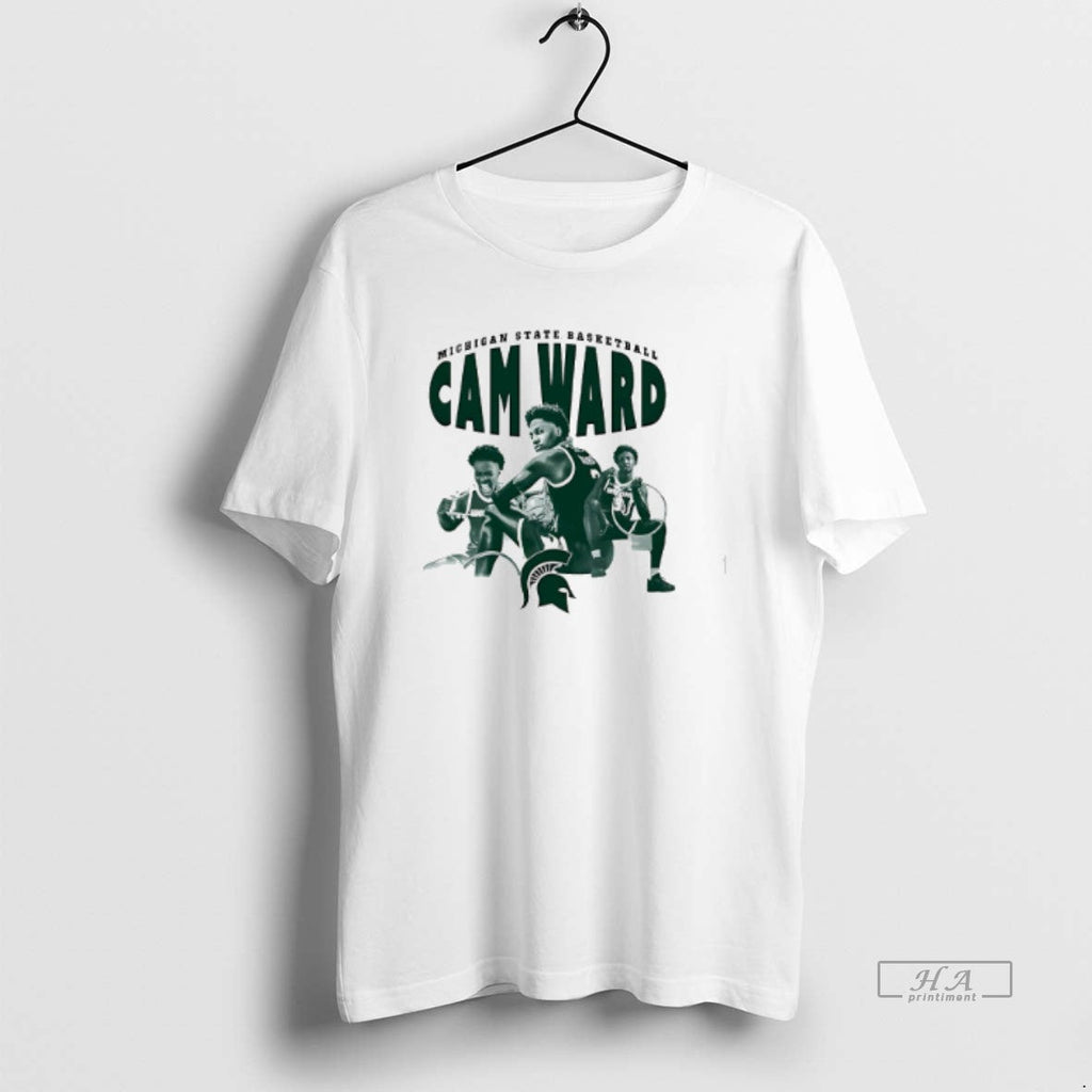 Official Cam Ward Michigan State Spartans Player Collage T-Shirts, Hoodie, Sweatshirt