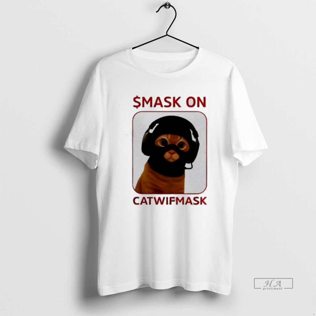 Official Cat Mask Catwifmask T-Shirts, Hoodie, Sweatshirt