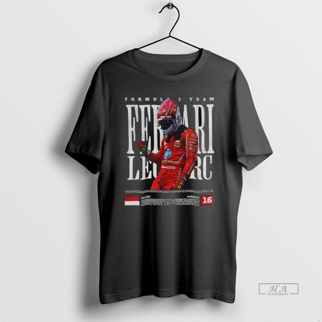 Official Charles Leclerc Ferrari F1 Mclaren Racing World Champion T-Shirts, Hoodie, Sweatshirt