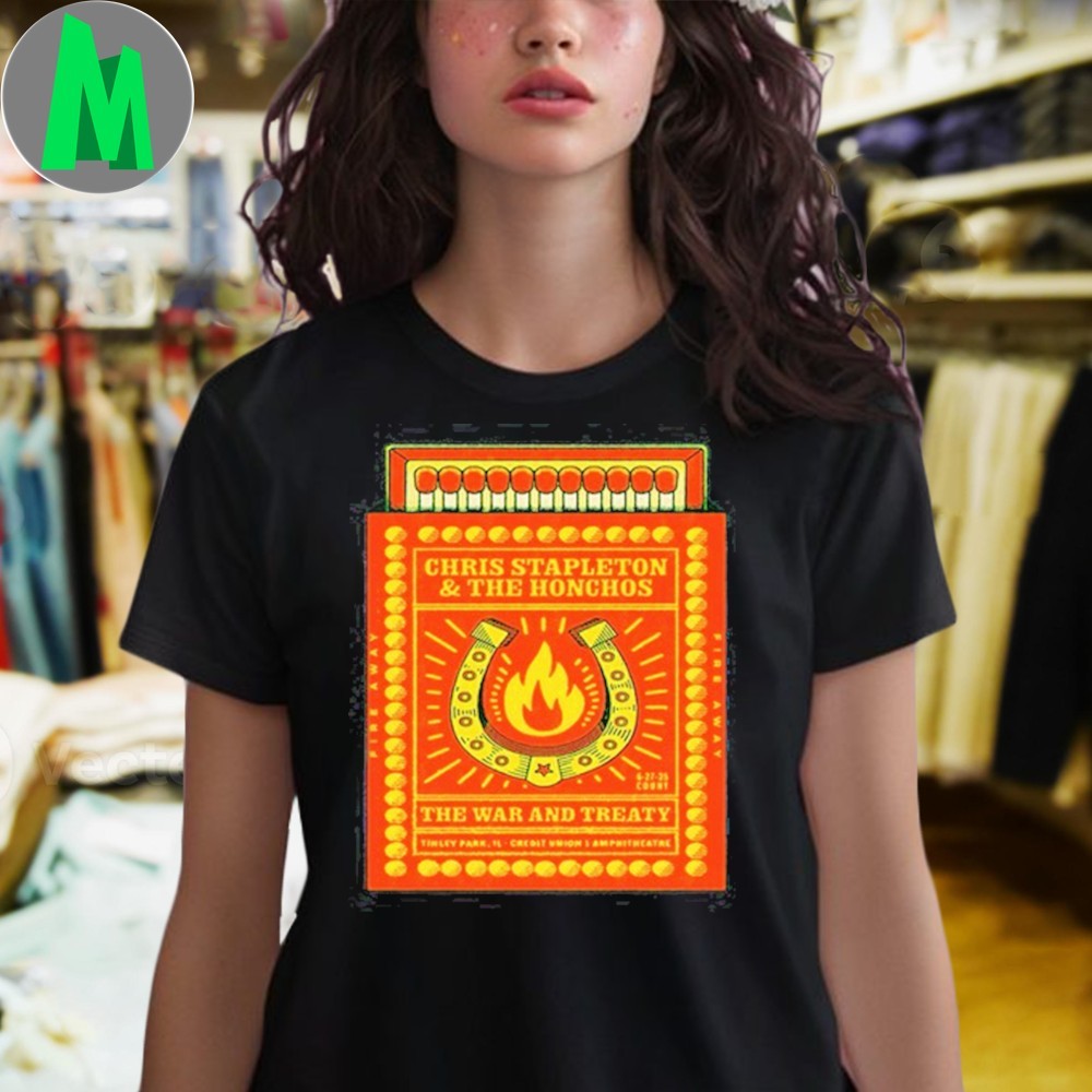 Chris Stapleton Tinley Park, IL Tour June 27 2025 Shirt