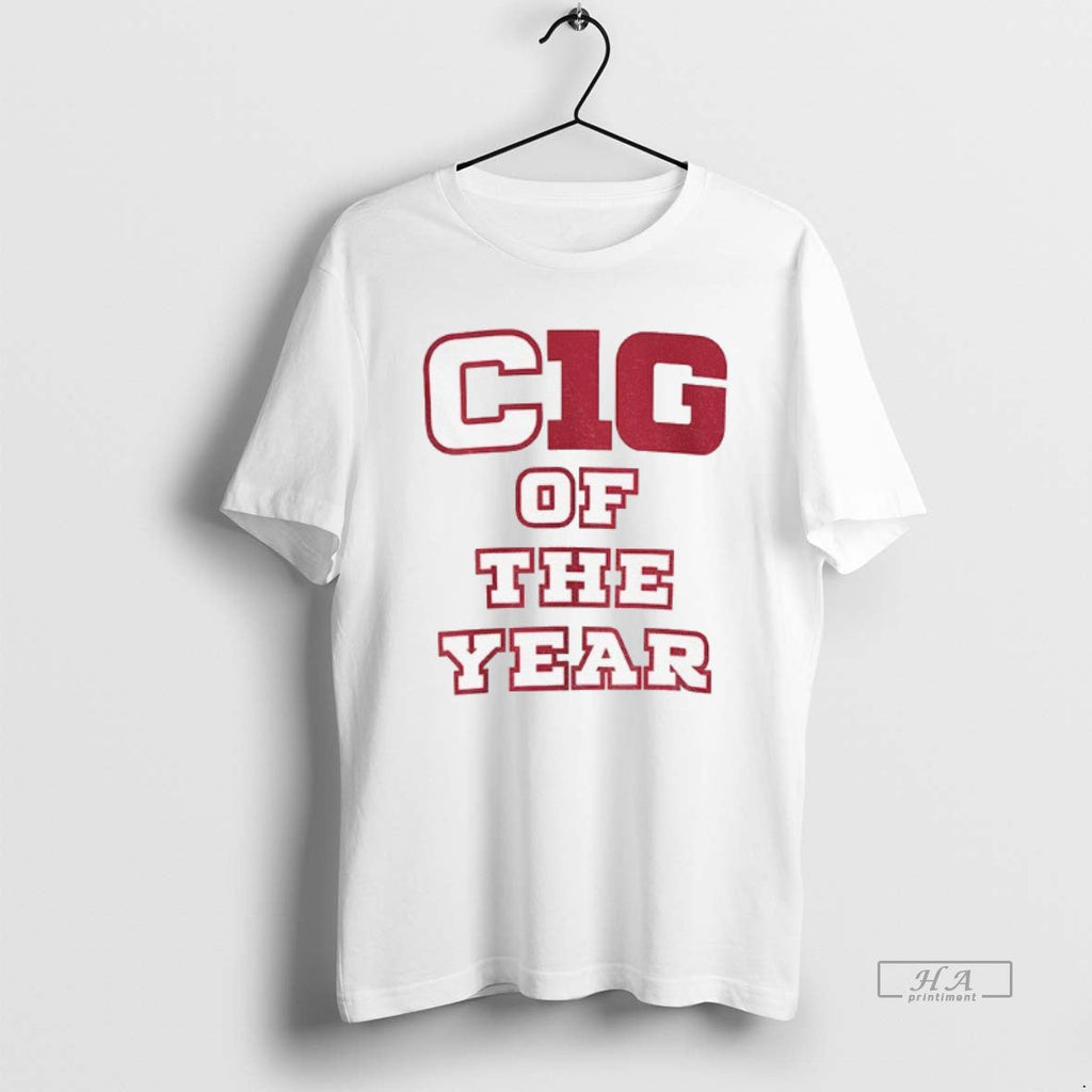 Official Cignetti Coach Year 2025 Indiana Football Cig Ten Logo T-Shirts, Hoodie, Sweatshirt