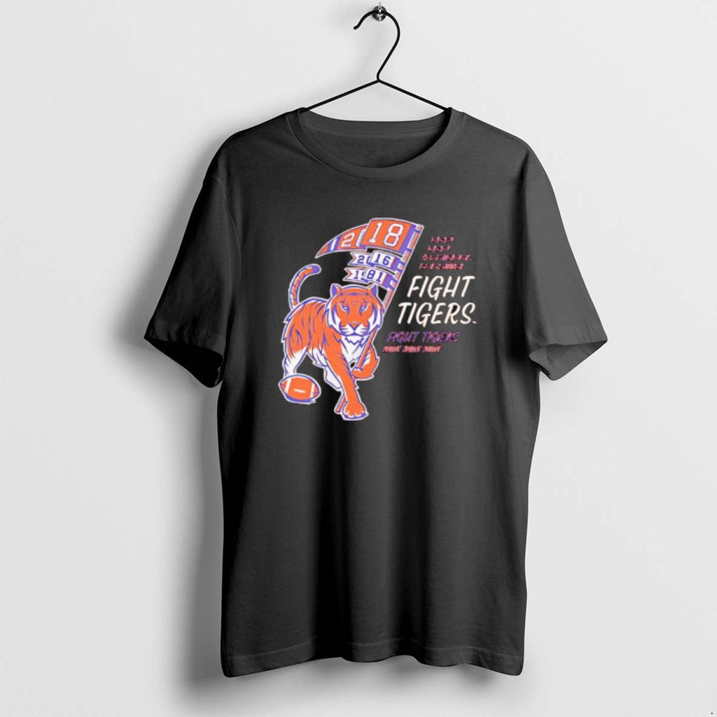 Official Clemson Tigers Cadence Count Fight Tigers Fight Fight Fight T-Shirts, Hoodie, Sweatshirt