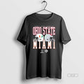 Official Cotton Bowl Classic 2025 Miami Vs Ohio State Helmet Matchup T-Shirts, Hoodie, Sweatshirt