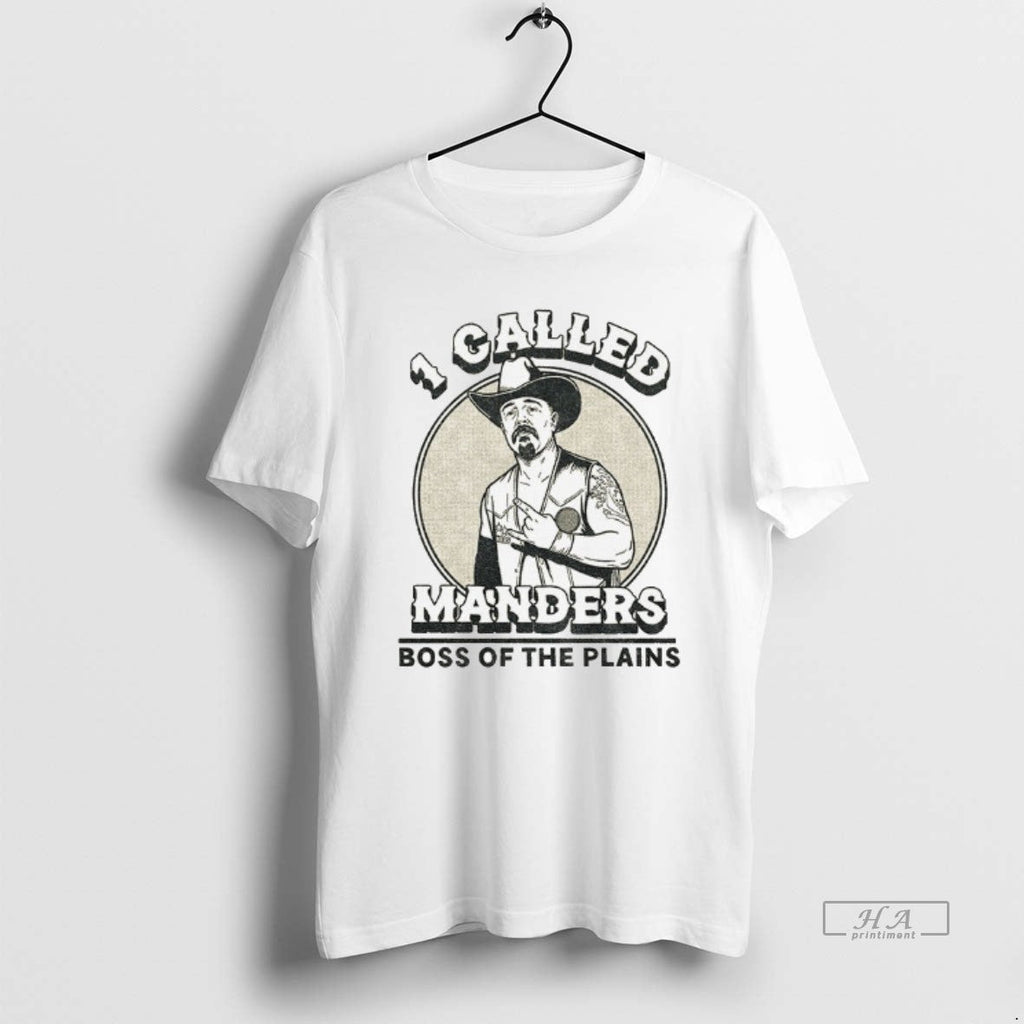 Official Cowboy 1 Called Manders Boss Plains Vintage T-Shirts, Hoodie, Sweatshirt