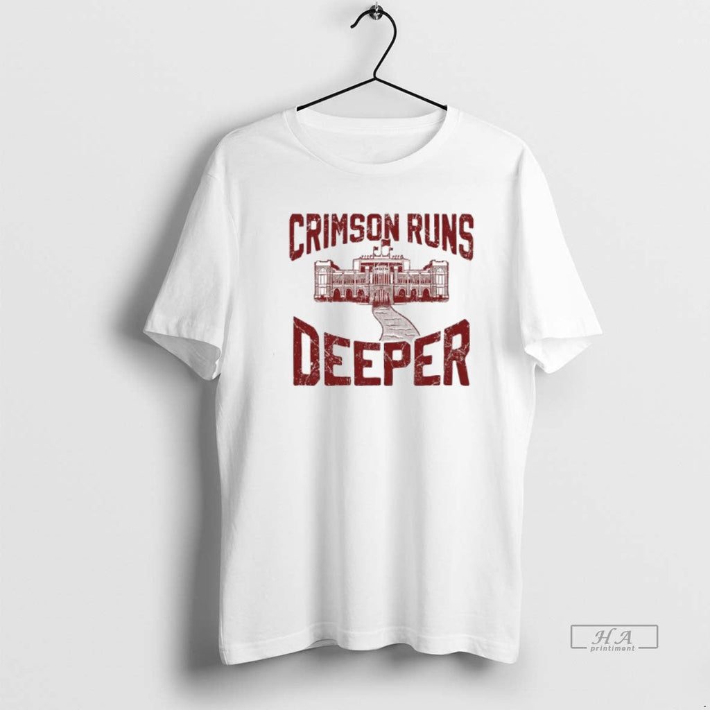 Official Crimson Runs Deeper Vintage T-Shirts, Hoodie, Sweatshirt